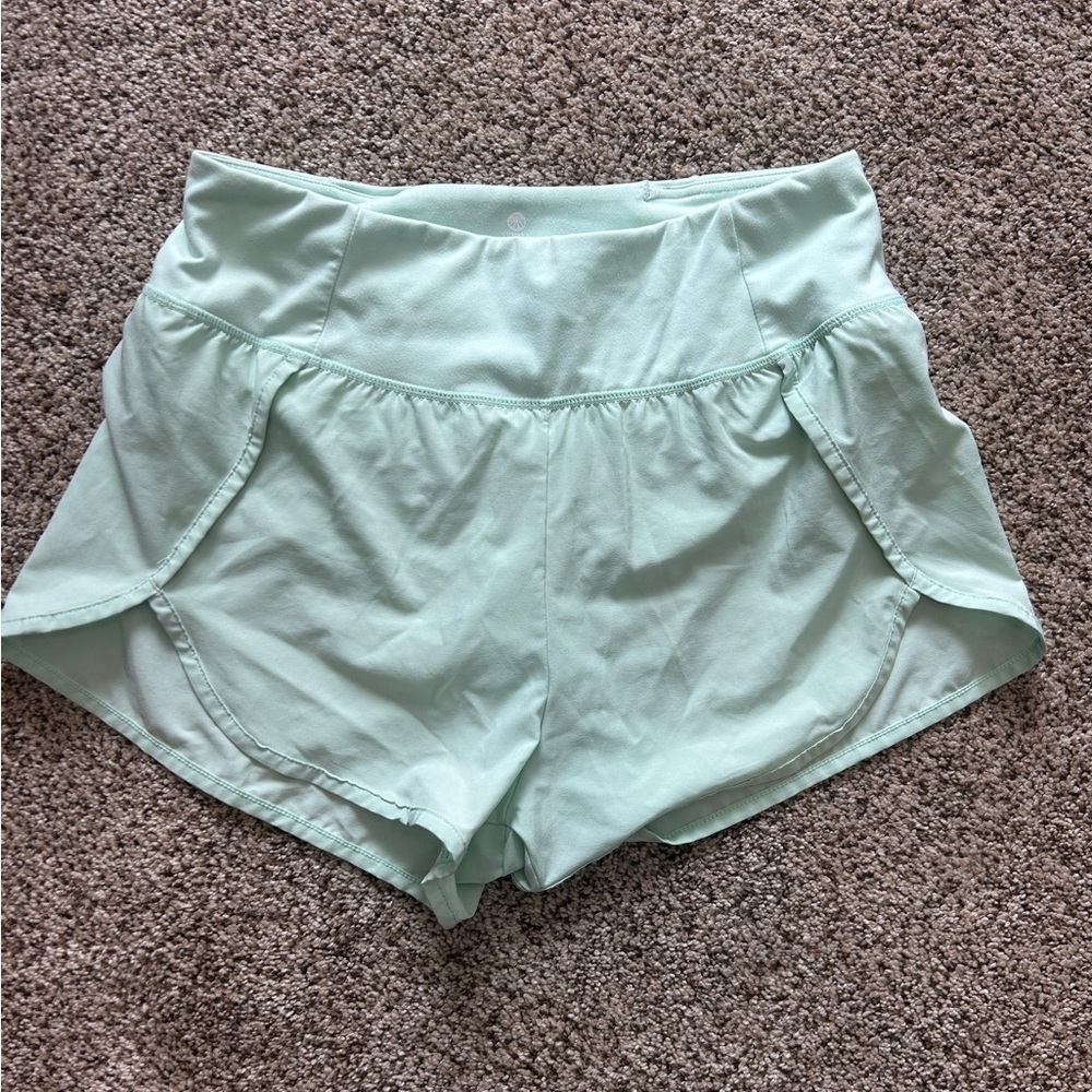 Senita athletic shorts! Size medium! Teal mint color!